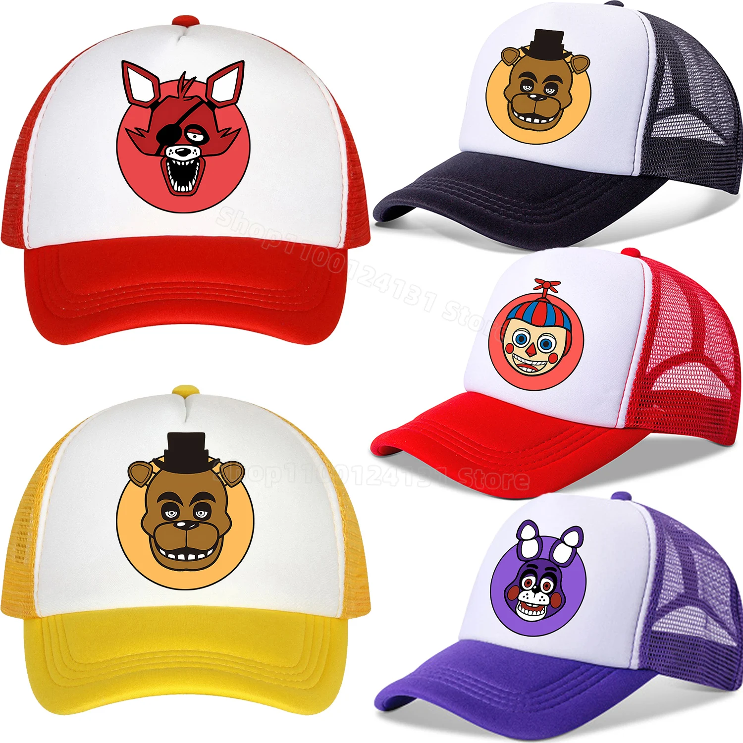 Summer Nights Clothing - Boné de beisebol Five Nights At