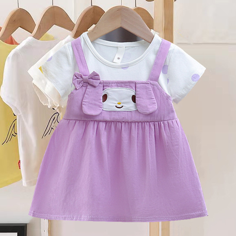 Summer Loving Kids Clothing - Novo vestido da menina do bebê