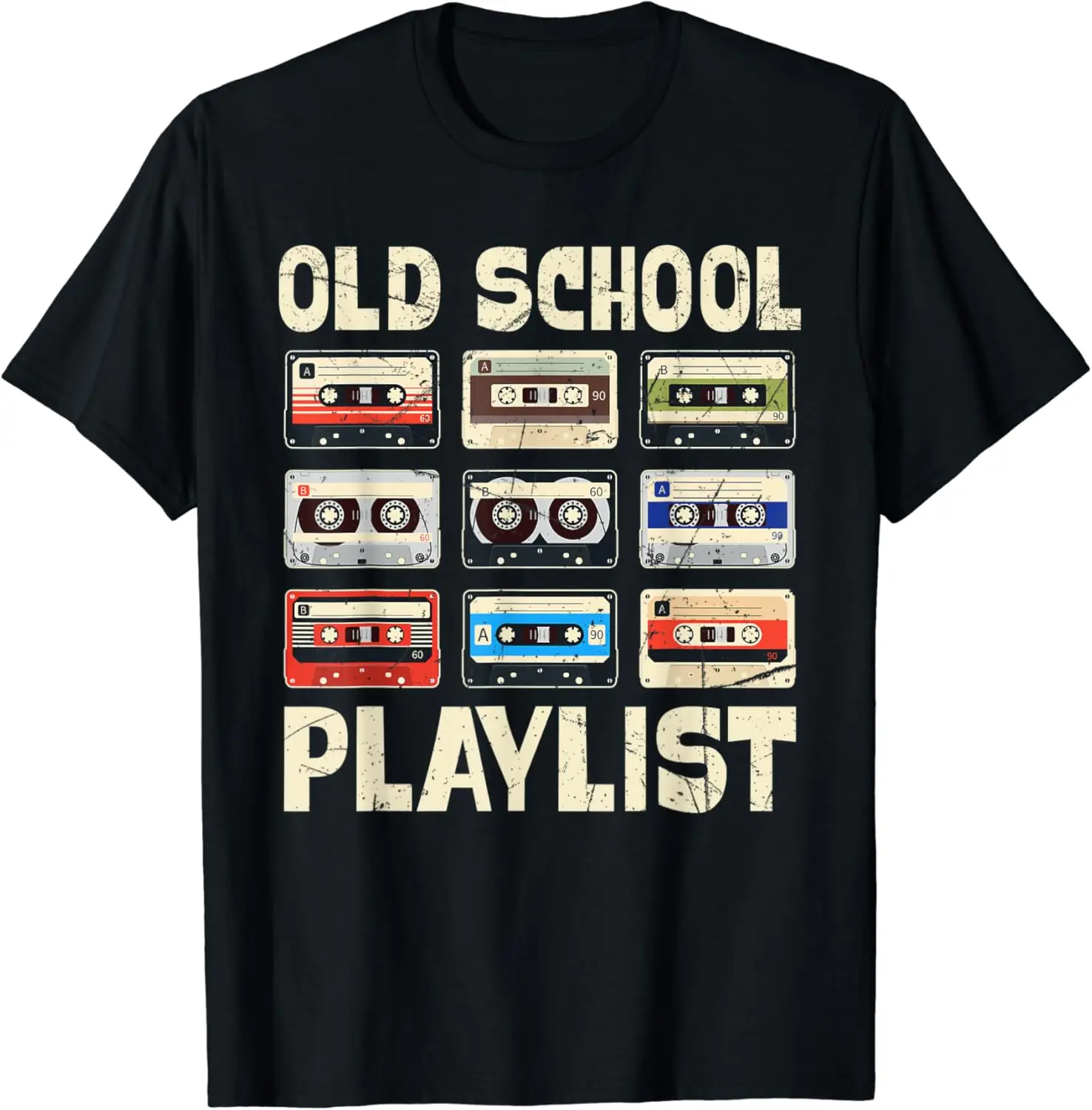 Summer Clothing List - Camiseta Gráfica 2026NEW Old School Tape