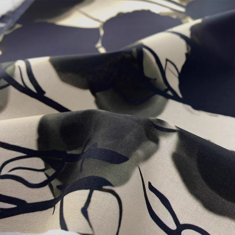 Summer Clothing Material - Estilo de pintura a tinta impressão