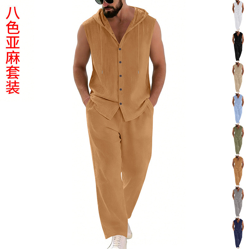 Summer Clothing - Conjunto de Suéter com Capuz e