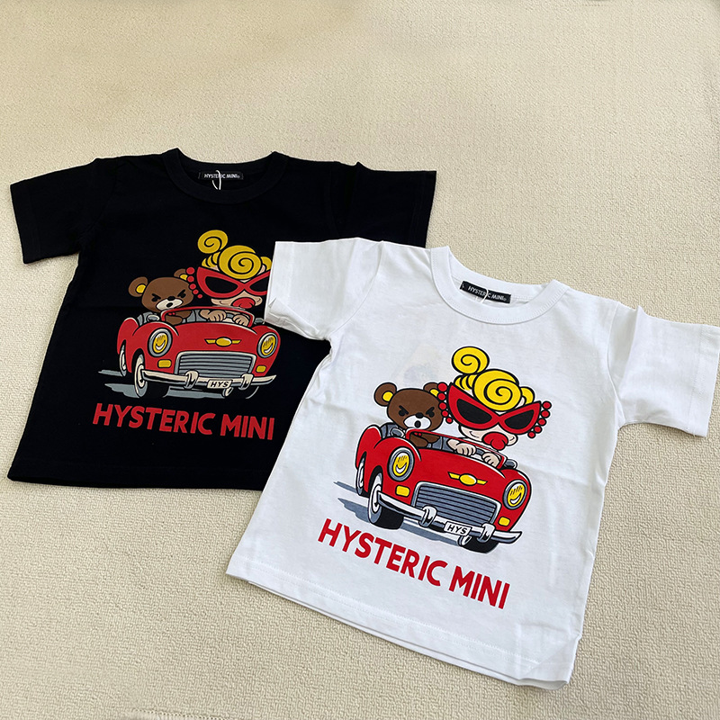 Summer Clothing Boys - Camiseta Kawaii Nova Hysteric Mini Cartoon,