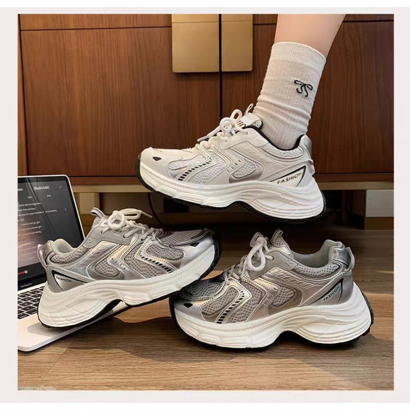 Summer Clothing Korea - Tênis Feminino Unky Dad Primavera 2026: