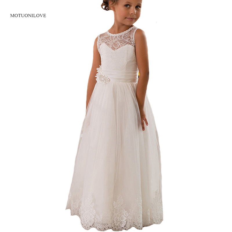 Summer Loving Kids Clothing - Jóia sem mangas rendas uma linha