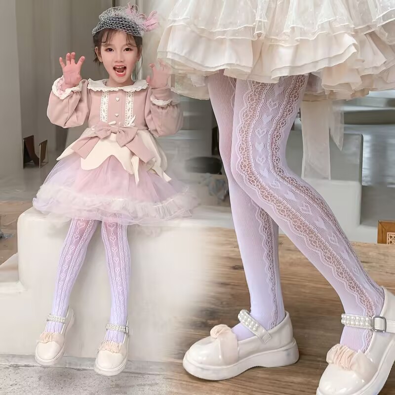 Summer Loving Kids Clothing - Meias-calças de verão para meninas, meias-calças