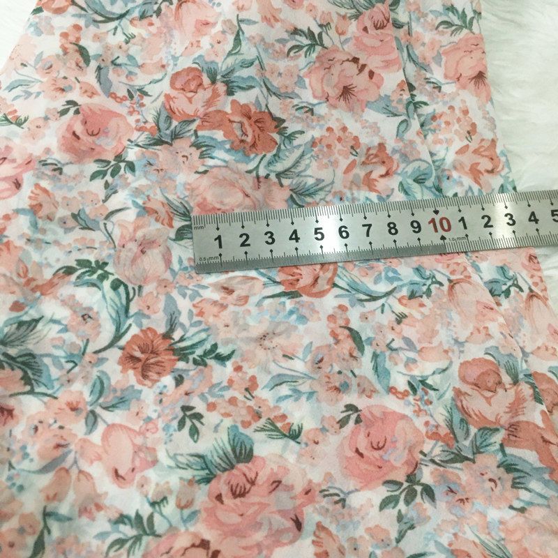 Tecido de chiffon com estampa  - Summer Clothing Material avaliação e preço