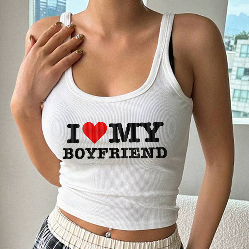 Eu amo meu BOYFRIEND Top gráfi - Summer Clothing Zara avaliação e preço