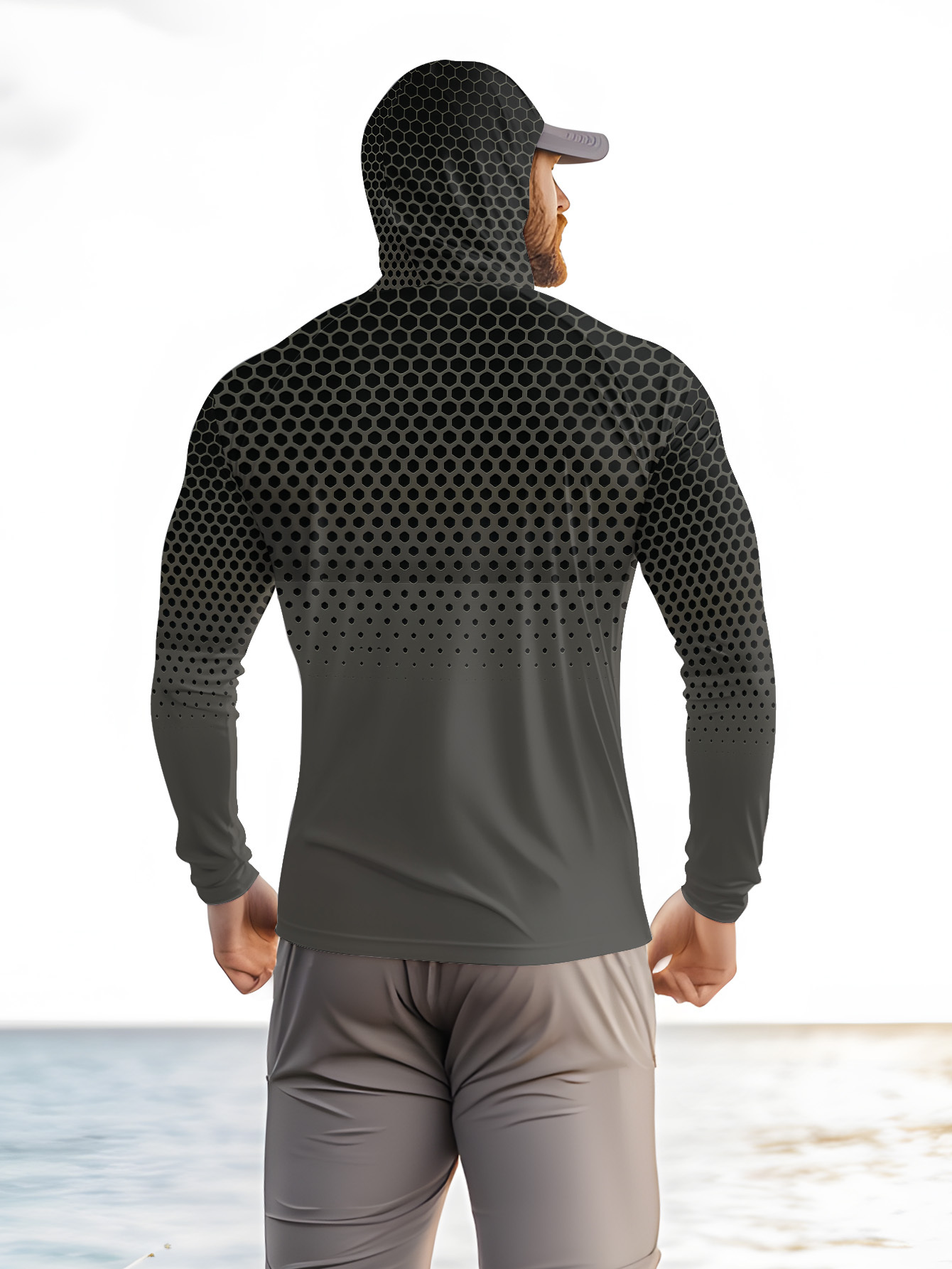 Camisa de pesca masculina com  - Summer Clothing avaliação e preço