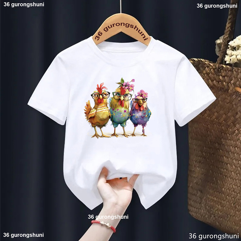 Adorável frango flores impress - Summer Loving Kids Clothing avaliação e preço