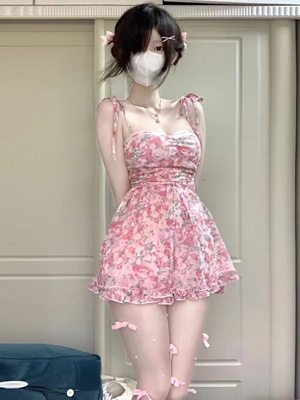 Vestidos curtos florais femini - Summer Clothing Zara avaliação e preço