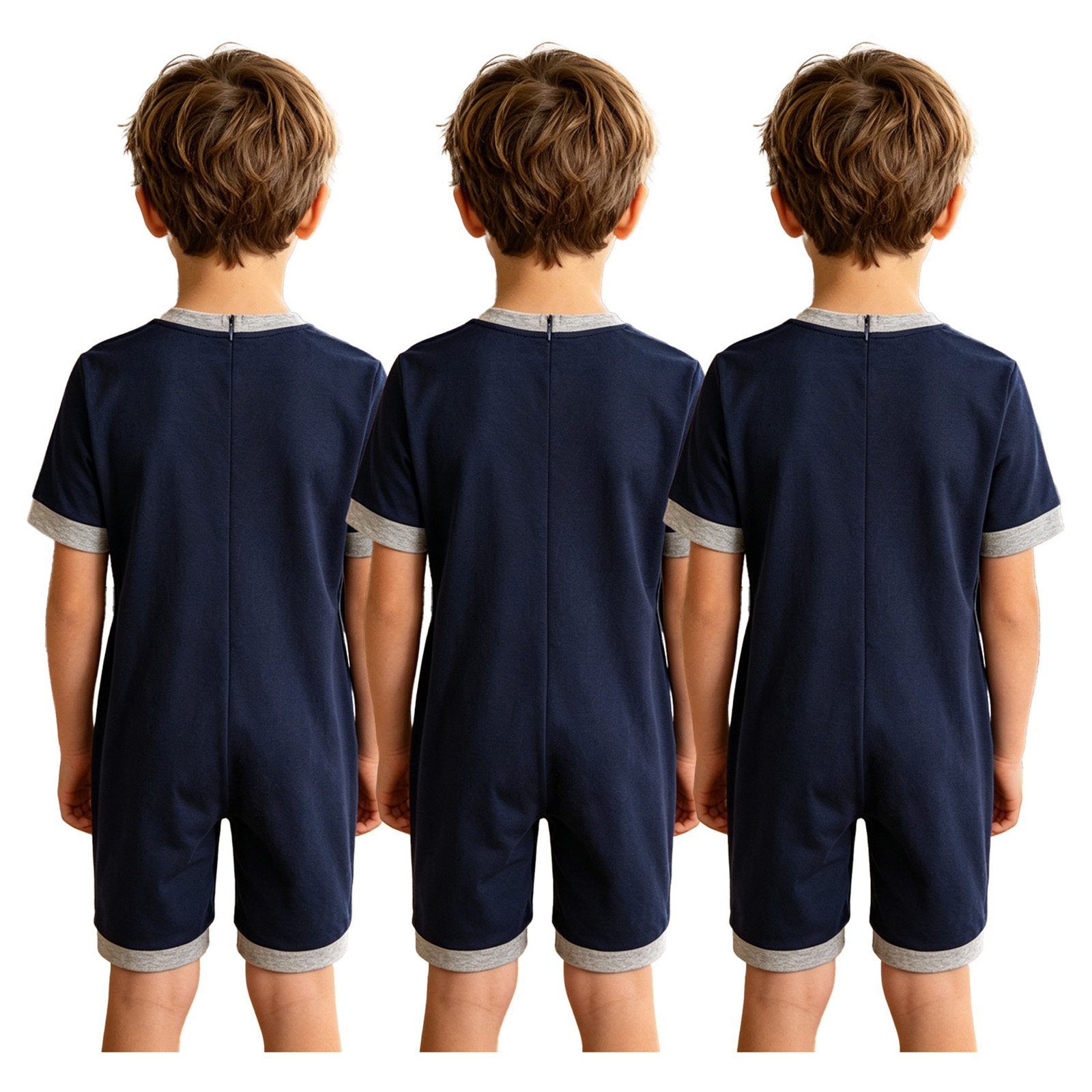 Conjunto de 3 Peças de Macacõe - Summer Clothing Boys avaliação e preço