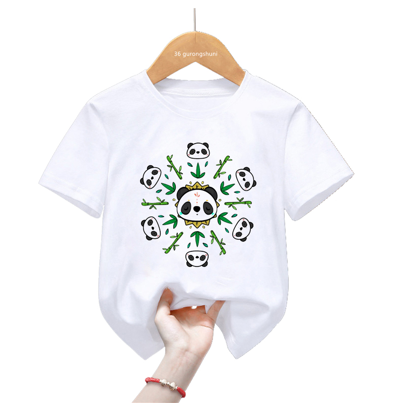 Cartoon Print T-shirt for Kids - Summer Loving Kids Clothing avaliação e preço
