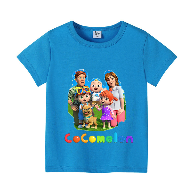 Cocomelons camisetas de bebê a - Summer Clothing Boys avaliação e preço
