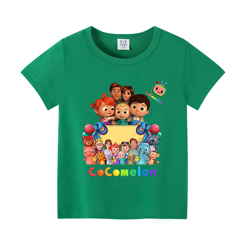 Cocomelons camisetas de bebê a - Summer Clothing Boys avaliação e preço