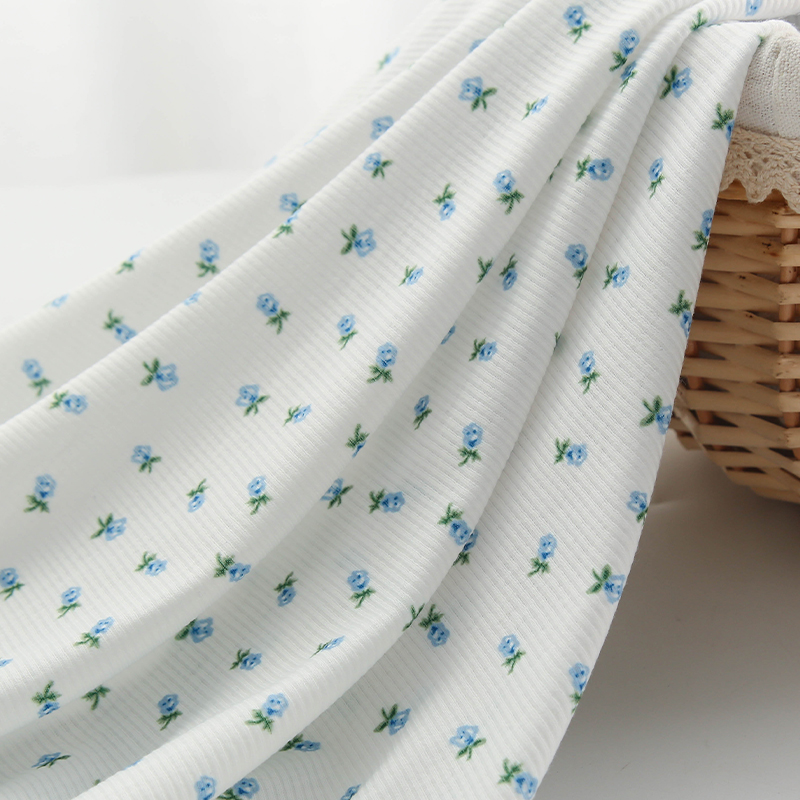 45x140cm elástico 2x2 tecido c - Summer Clothing Material avaliação e preço