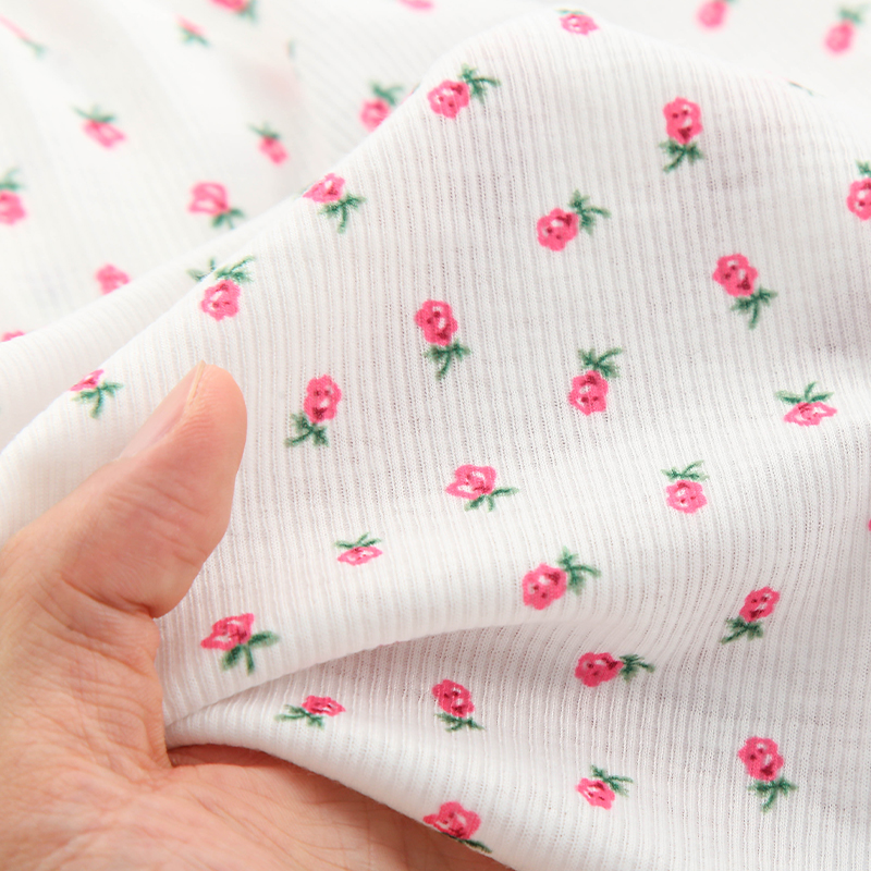 45x140cm elástico 2x2 tecido c - Summer Clothing Material avaliação e preço