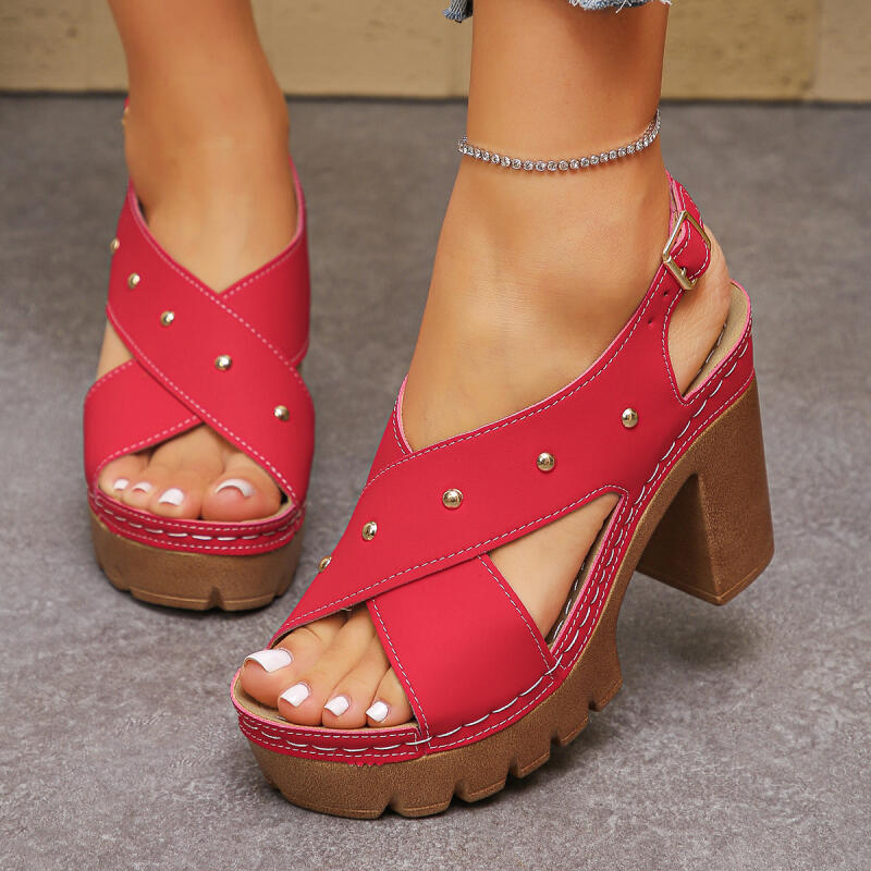 Vintage super salto alto cinta - Summer Clothing On Sale avaliação e preço
