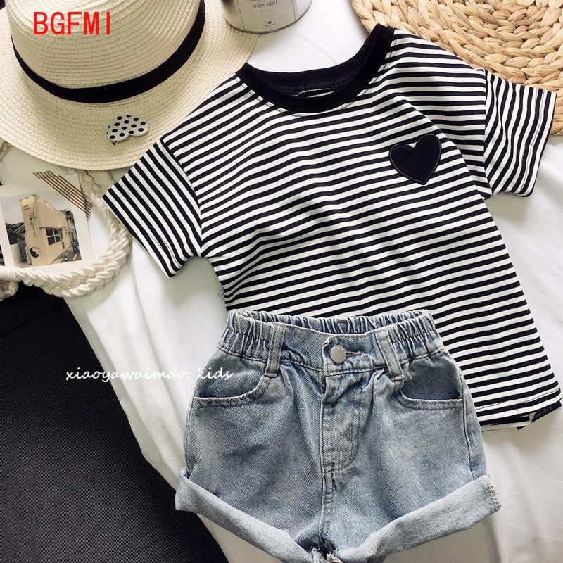 Camiseta de manga curta listra - Summer Loving Kids Clothing avaliação e preço