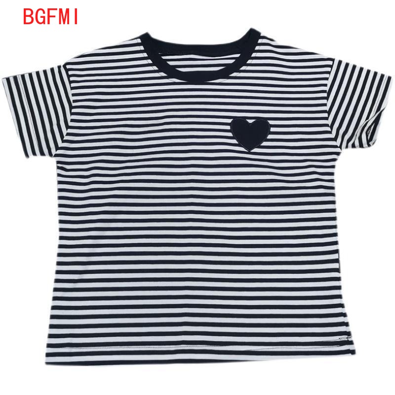 Camiseta de manga curta listra - Summer Loving Kids Clothing avaliação e preço